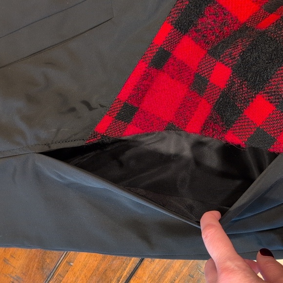 Thakoon Buffalo Plaid Cape Back Jacket - Picture 14 of 14